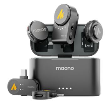 Maono Wave T5 Wireless Lavalier Microphone Now Available with Limited-Time Discounts on Amazon.